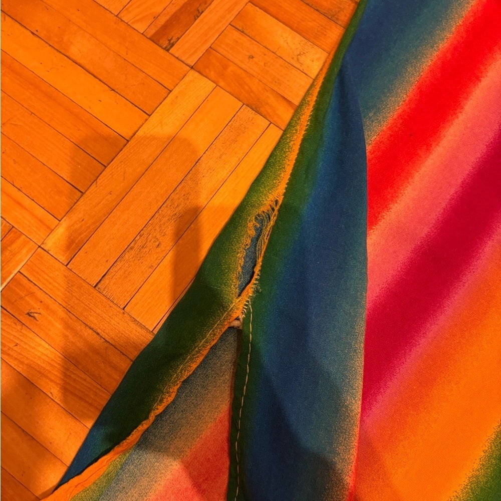 3/15$ Colorful Striped Kaftan Dress - Picture 2 of 3